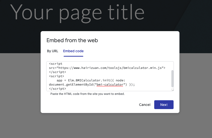 embedding-code-custom-js-google-sites